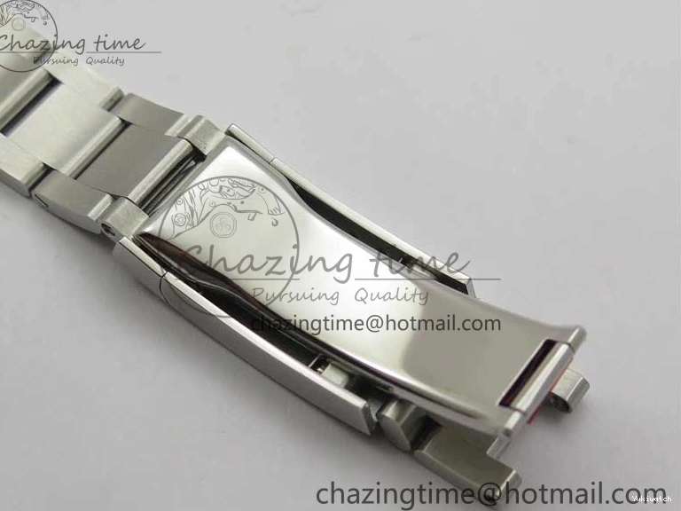 EWF 41mm Oyster Deep on Blue A3230 Perpetual Edition SS Best Dial Bracelet 124300 0226